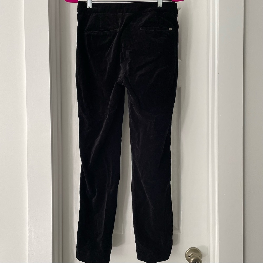 Massimo Dutti Black Velvet pants